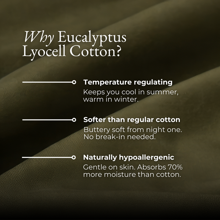 Eucalyptus Lyocell Duvet Cover